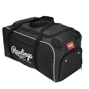 COVERT Duffle Bag | Baseball Softball Equipment | Black | Large Capacity